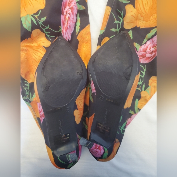 Anne Michelle Floral Thigh High Boots - Picture 7 of 7